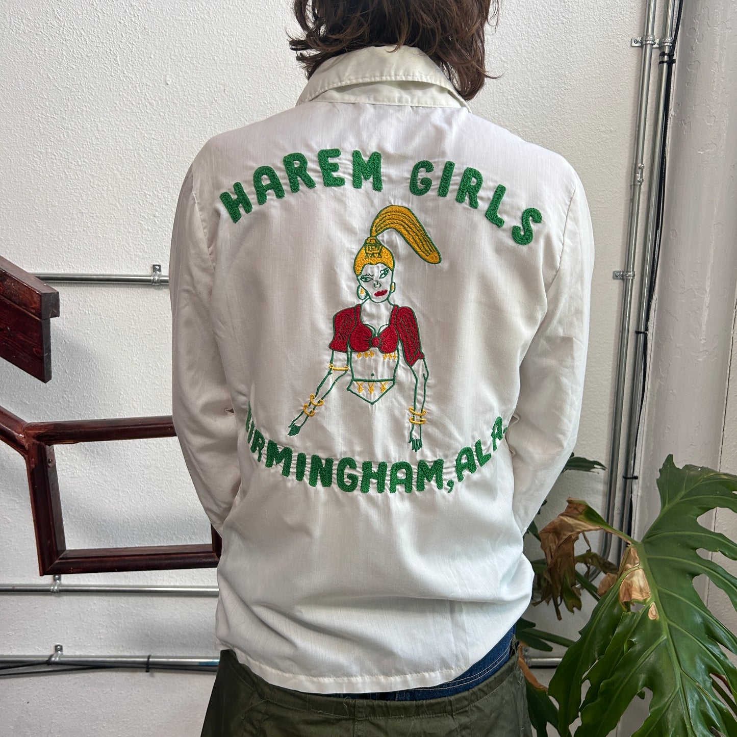 Vintage “Harem Girls” Button Up