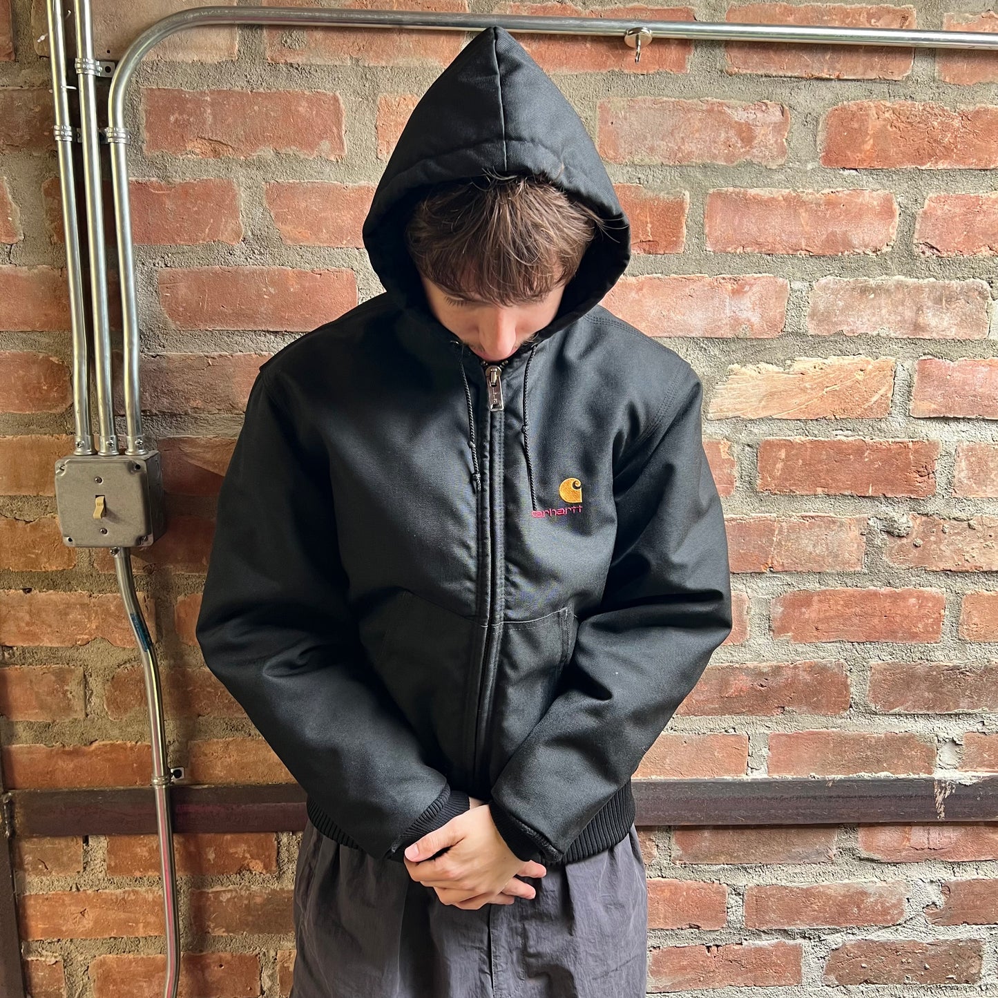 Black Carhartt Work Jacket