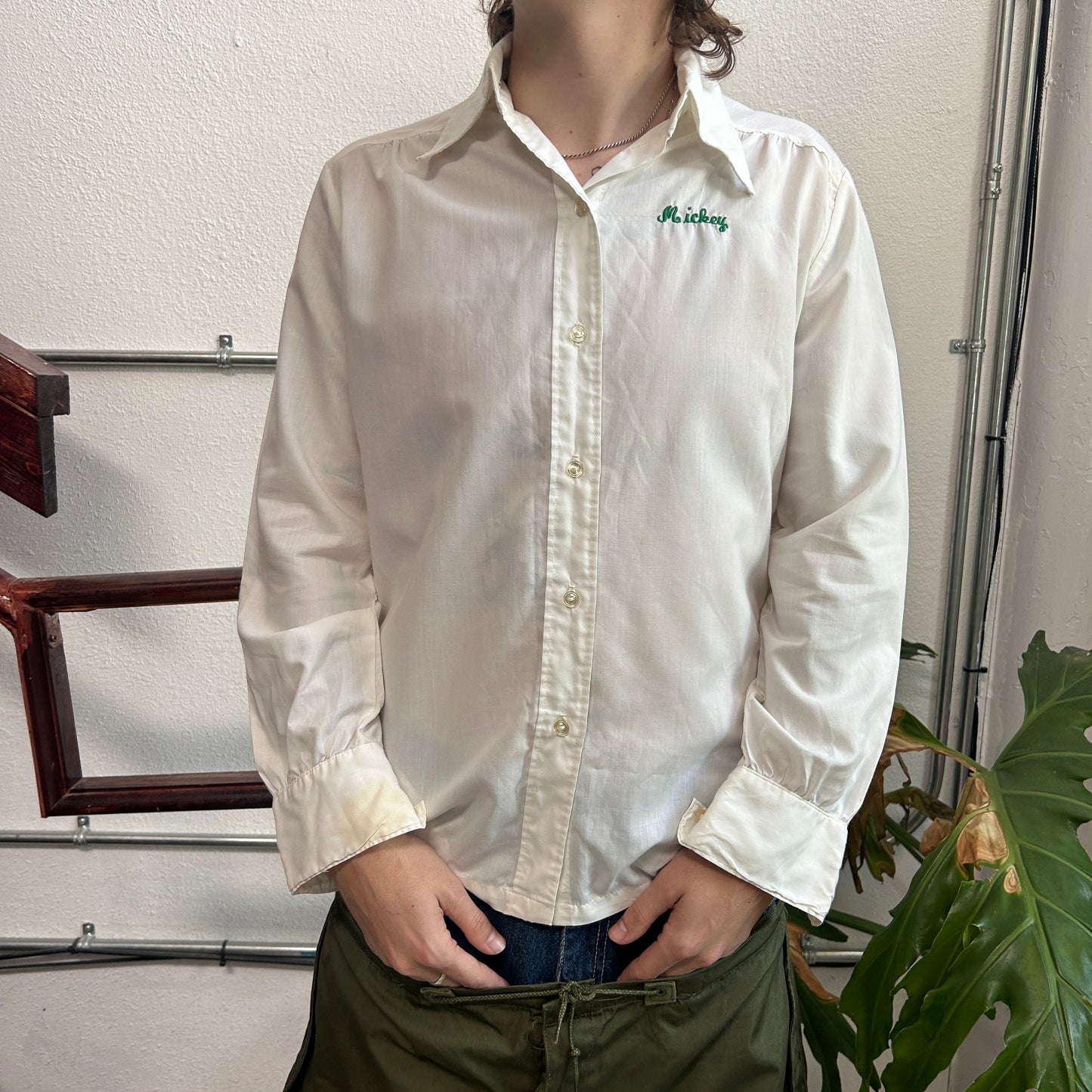Vintage “Harem Girls” Button Up