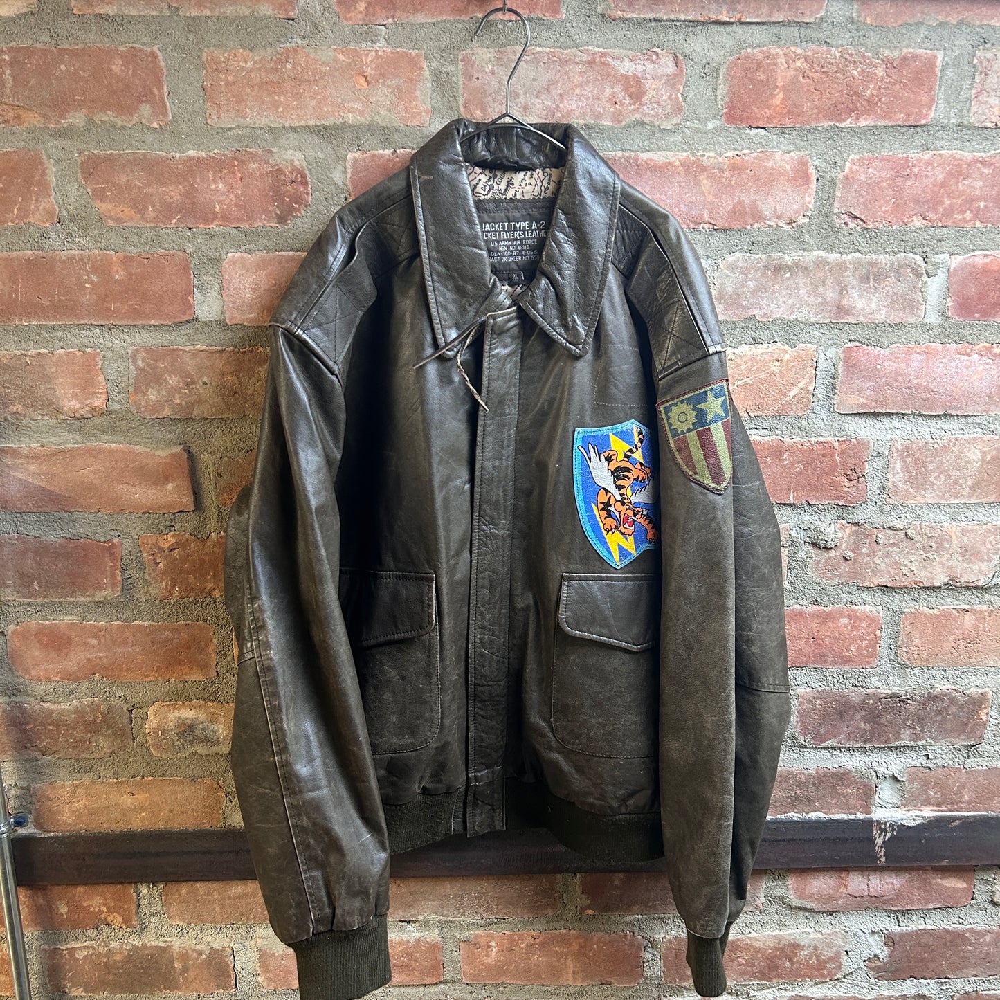 90’s Air Force Leather Jacket