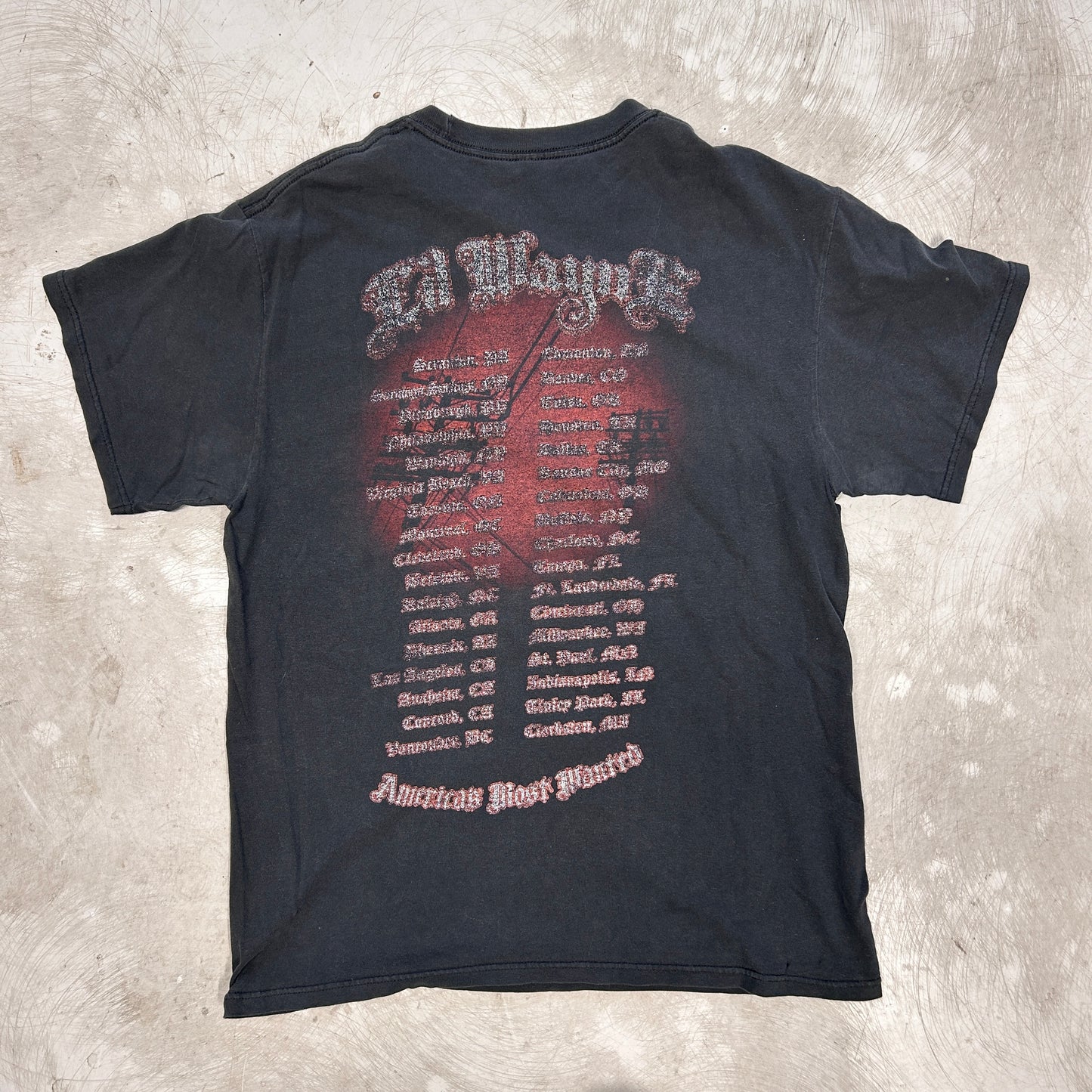 2000’s Lil Wayne Tour T-Shirt