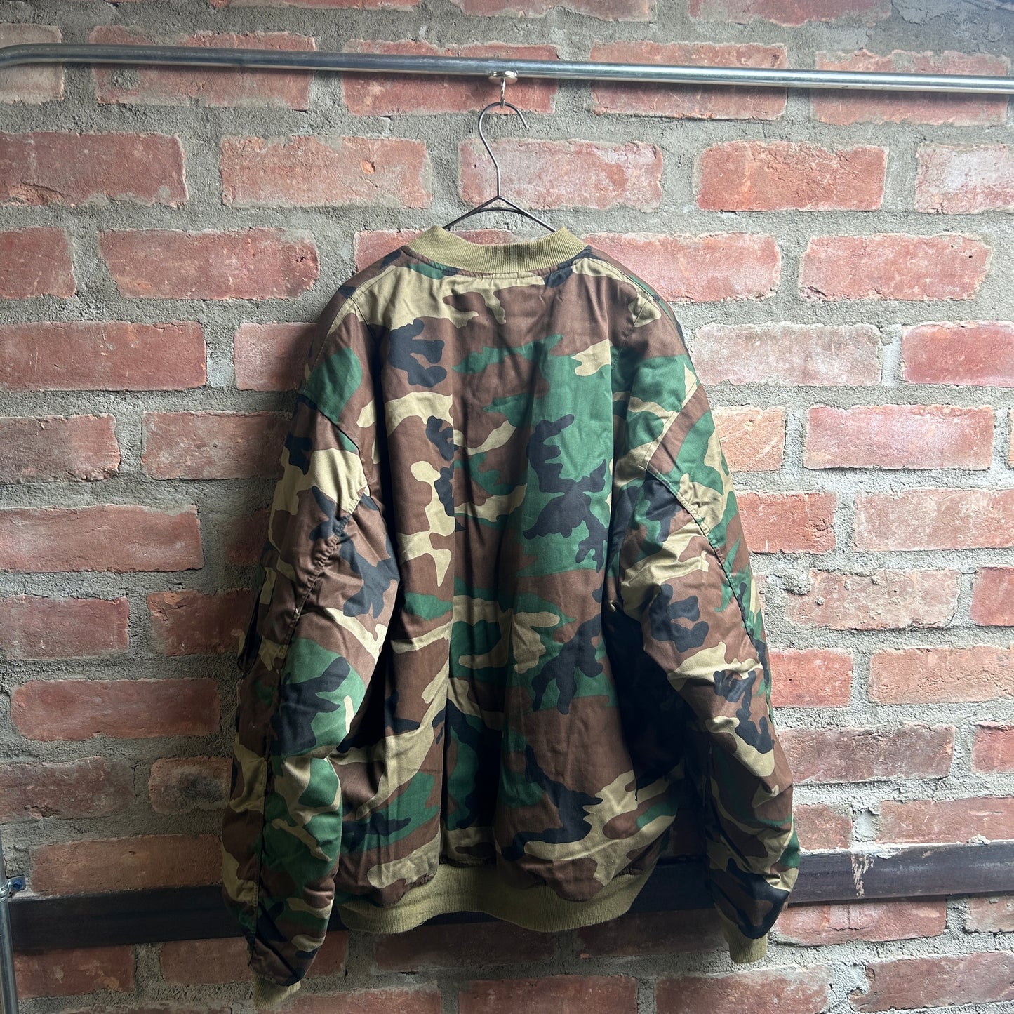 Woodland Camo Bomber