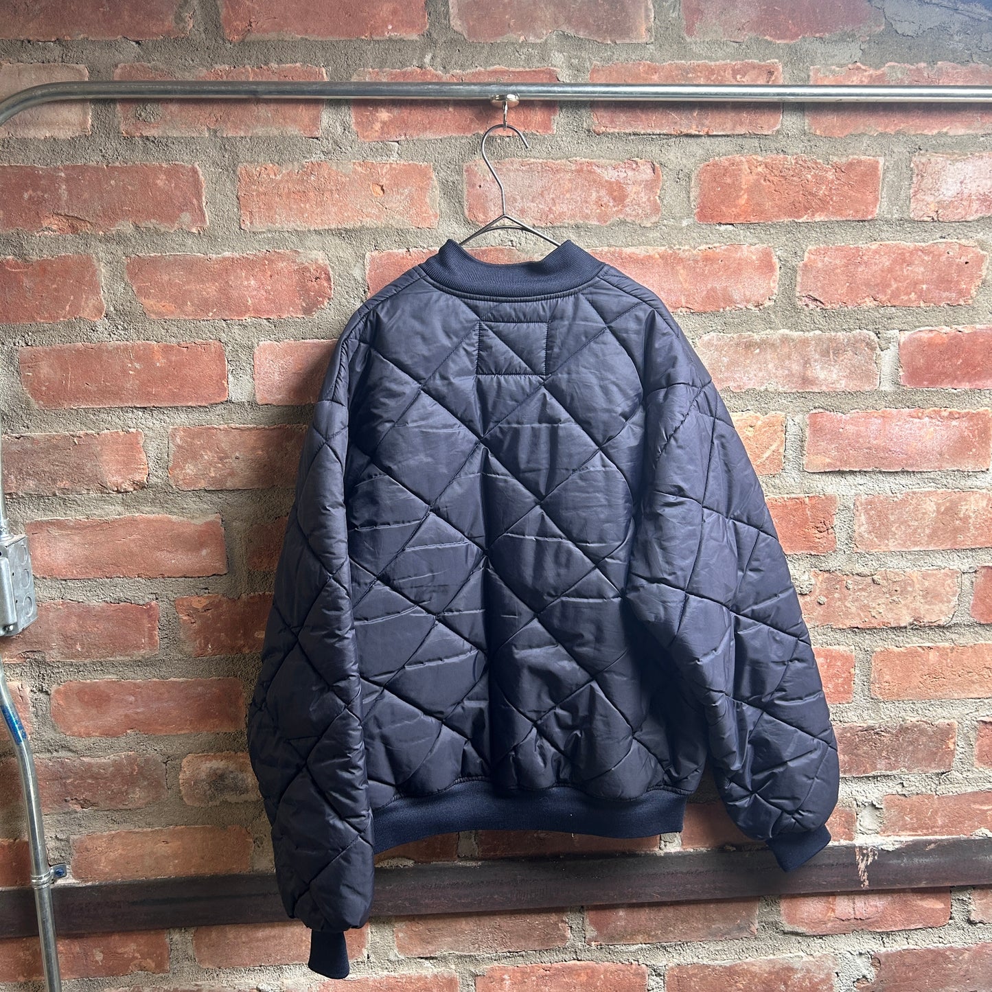 Quilted Navy Bomber