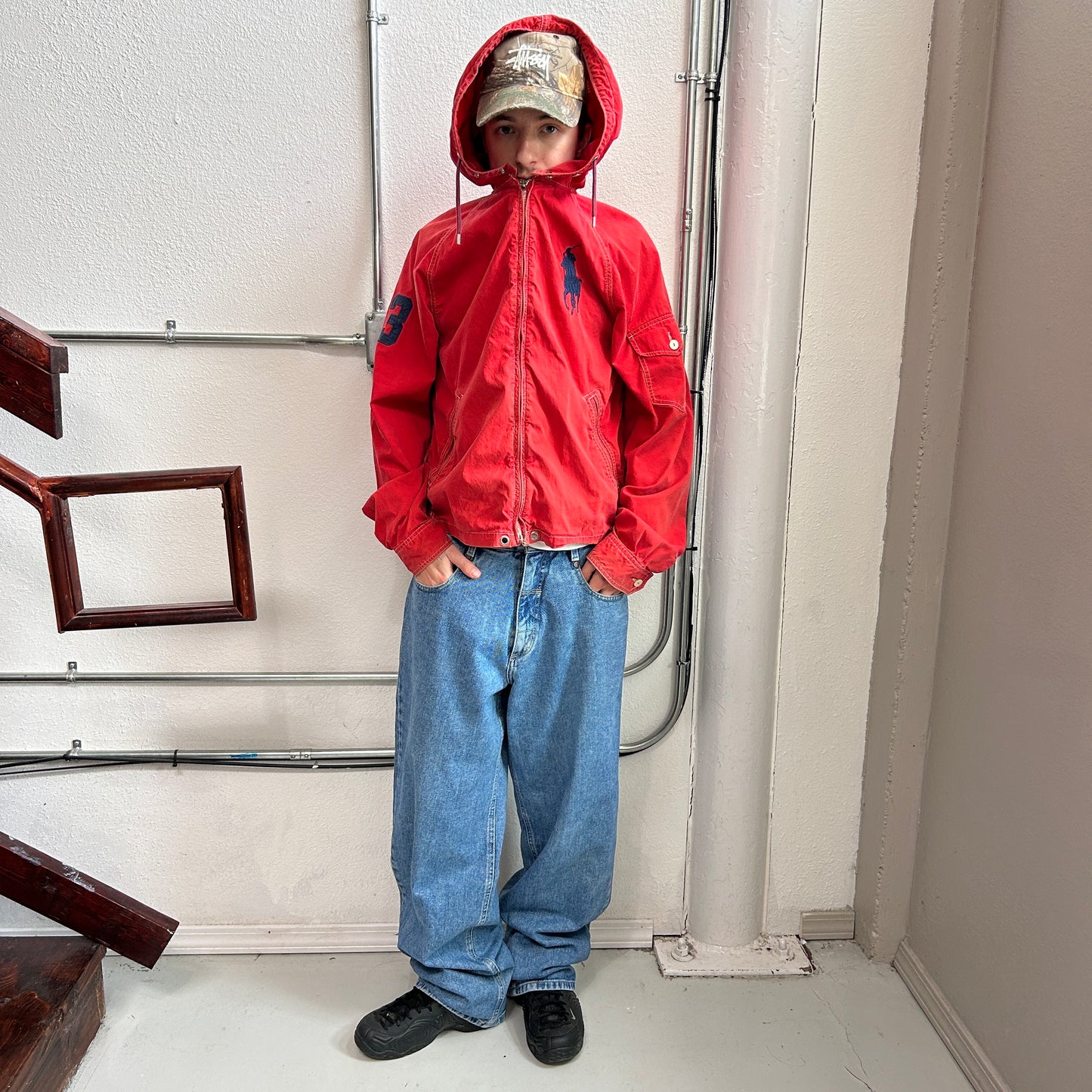 Canvas Polo Jacket