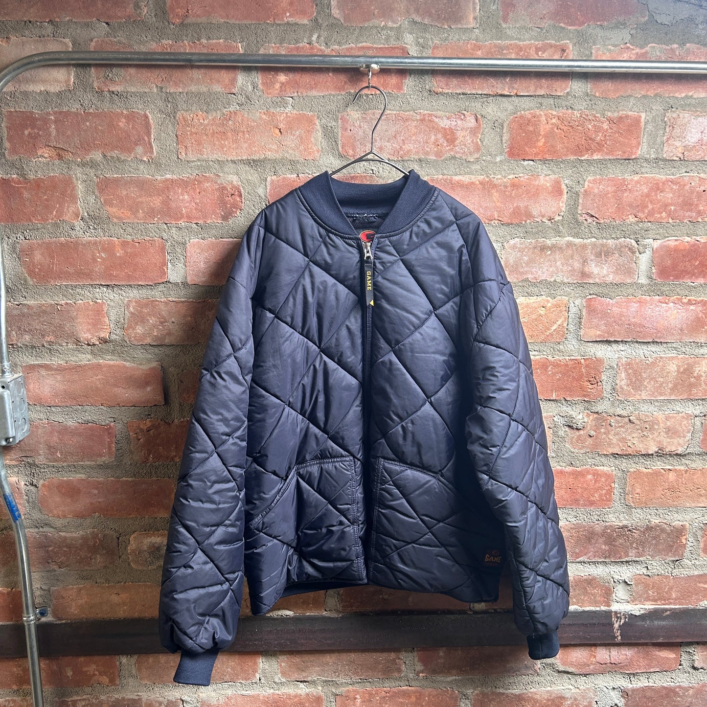 Quilted Navy Bomber