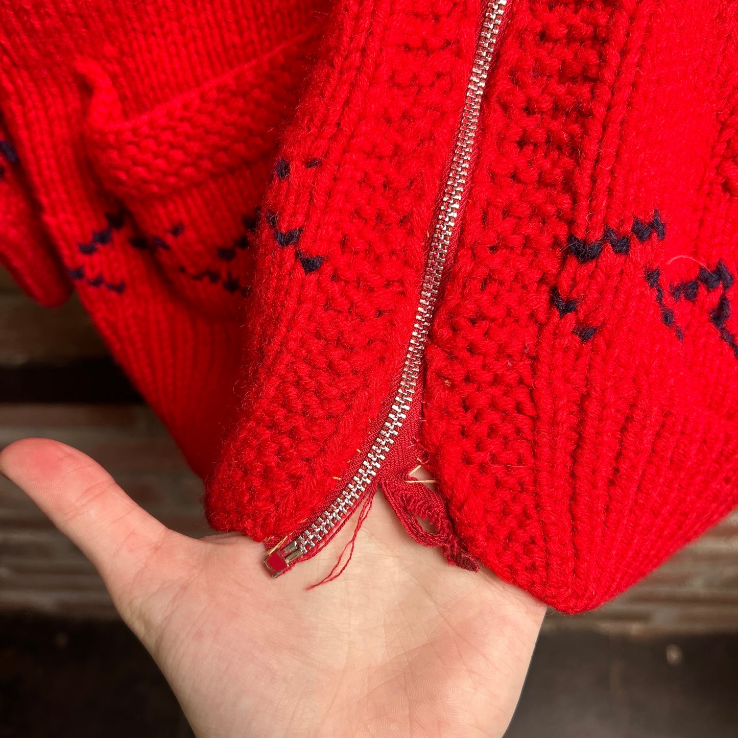 1970’s Zip Up Sweater