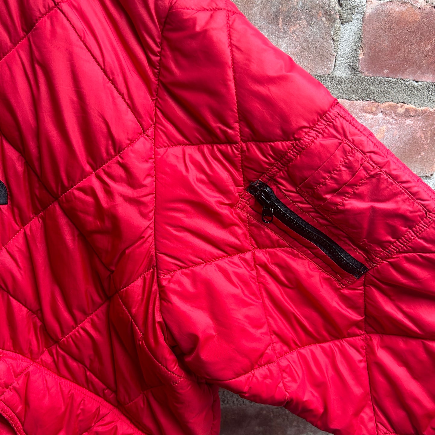 North Face Quilted Bomber Jacket