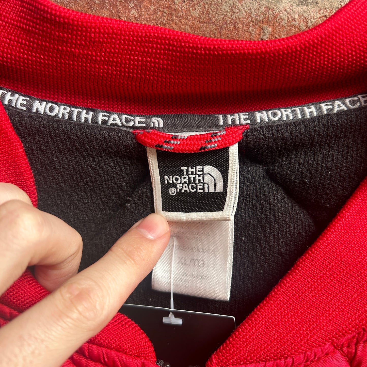 North Face Quilted Bomber Jacket