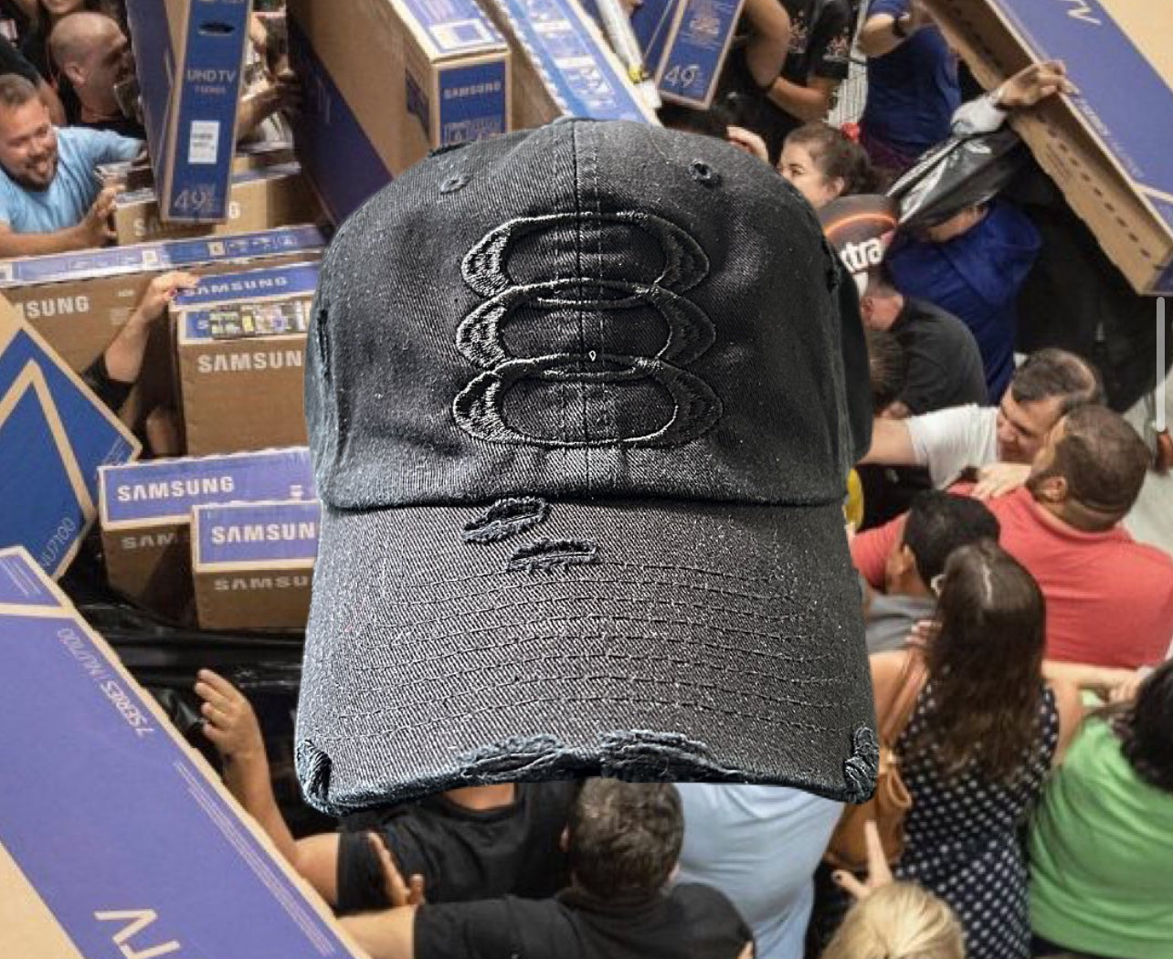 Triple Black “Triple O” Cap