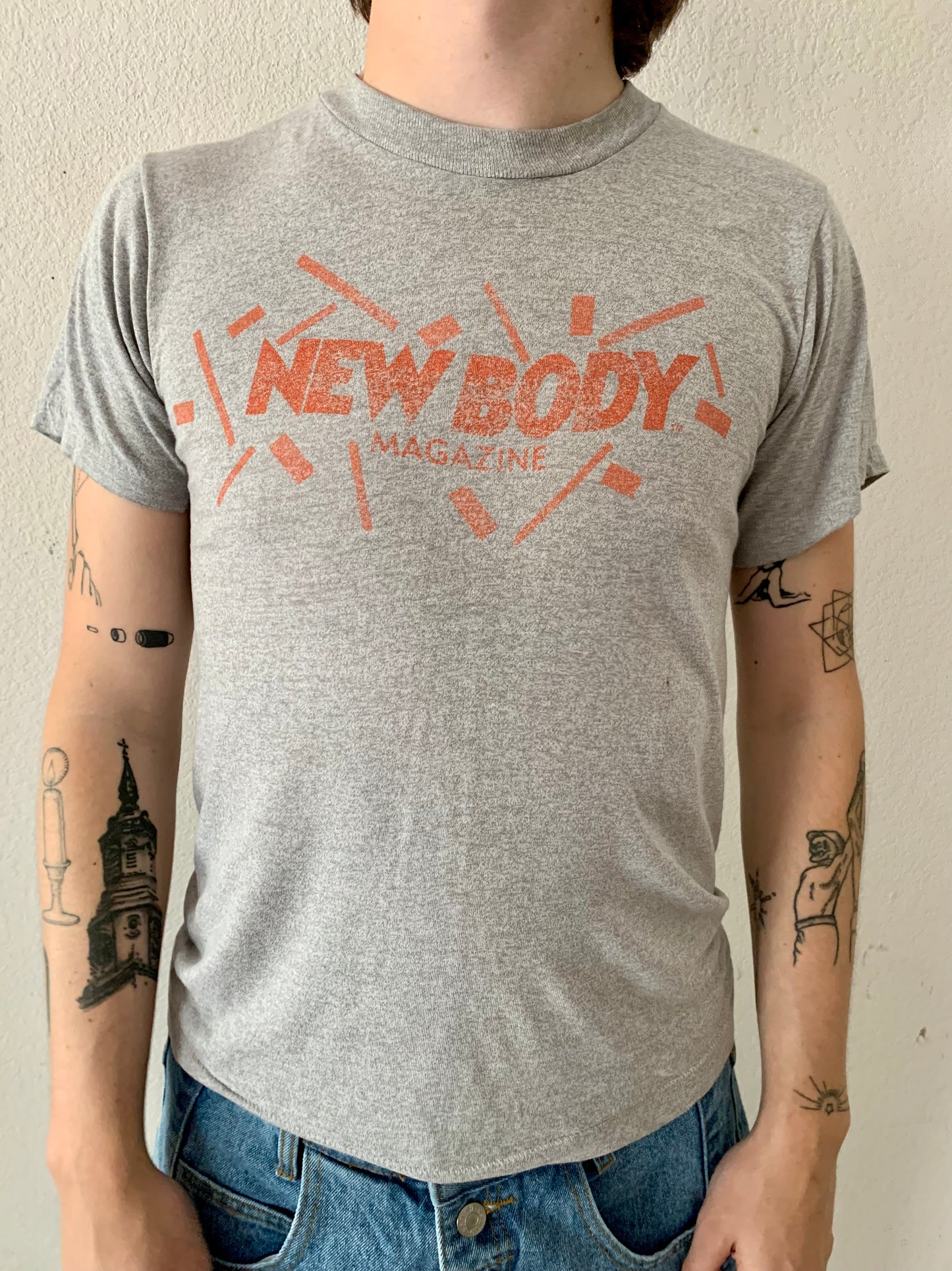 80's New Body Magazine T- Shirt