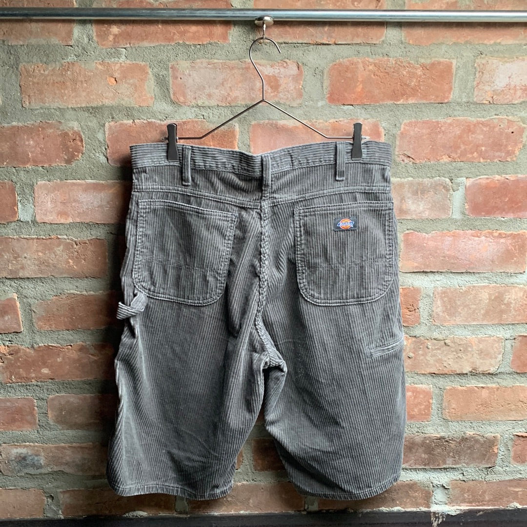 90's Grey Dickies Corduroy shorts
