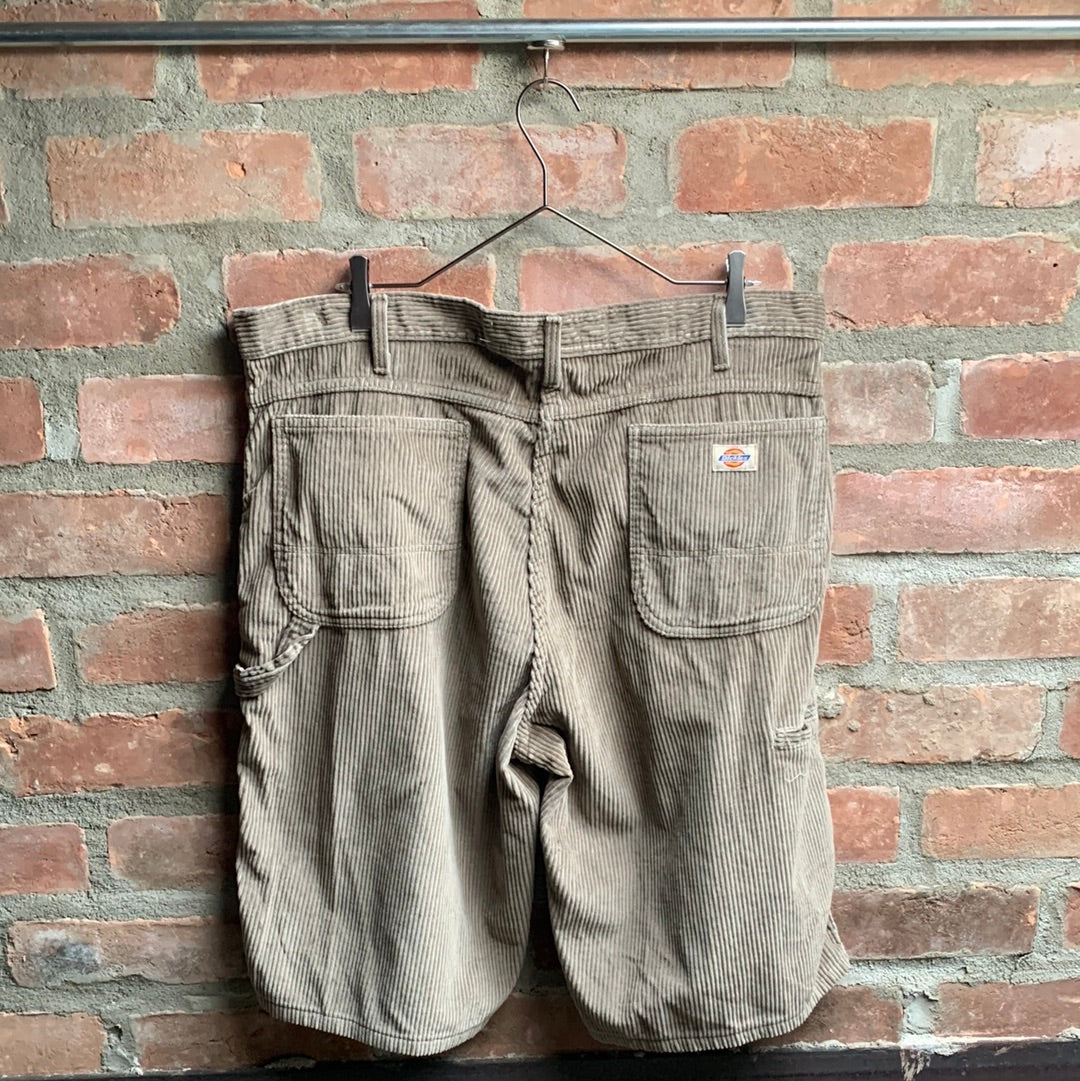 90s Light Brown Dickies Corduroy Shorts