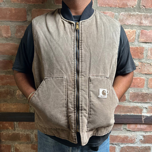 Dark Brown Carhartt Vest