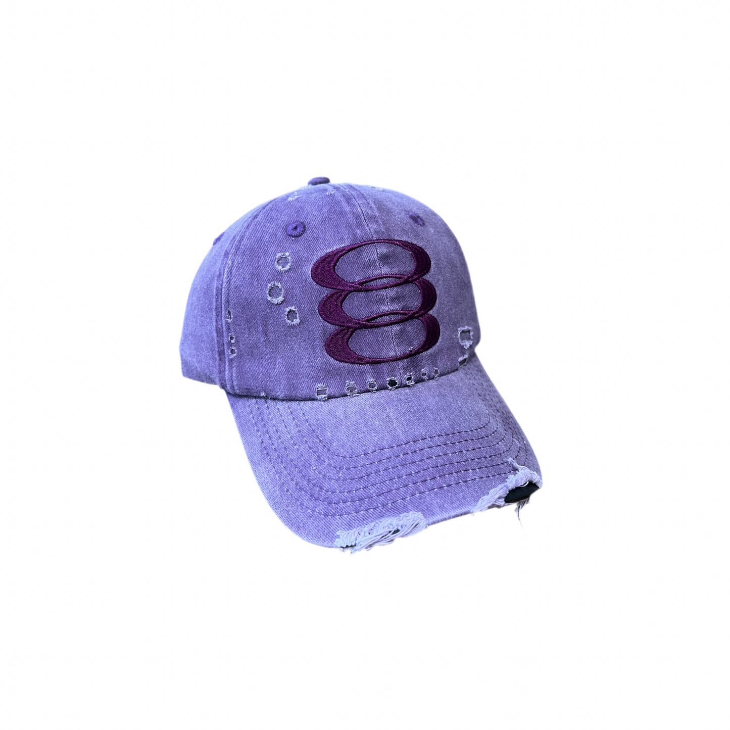 Purple Triple O Cap