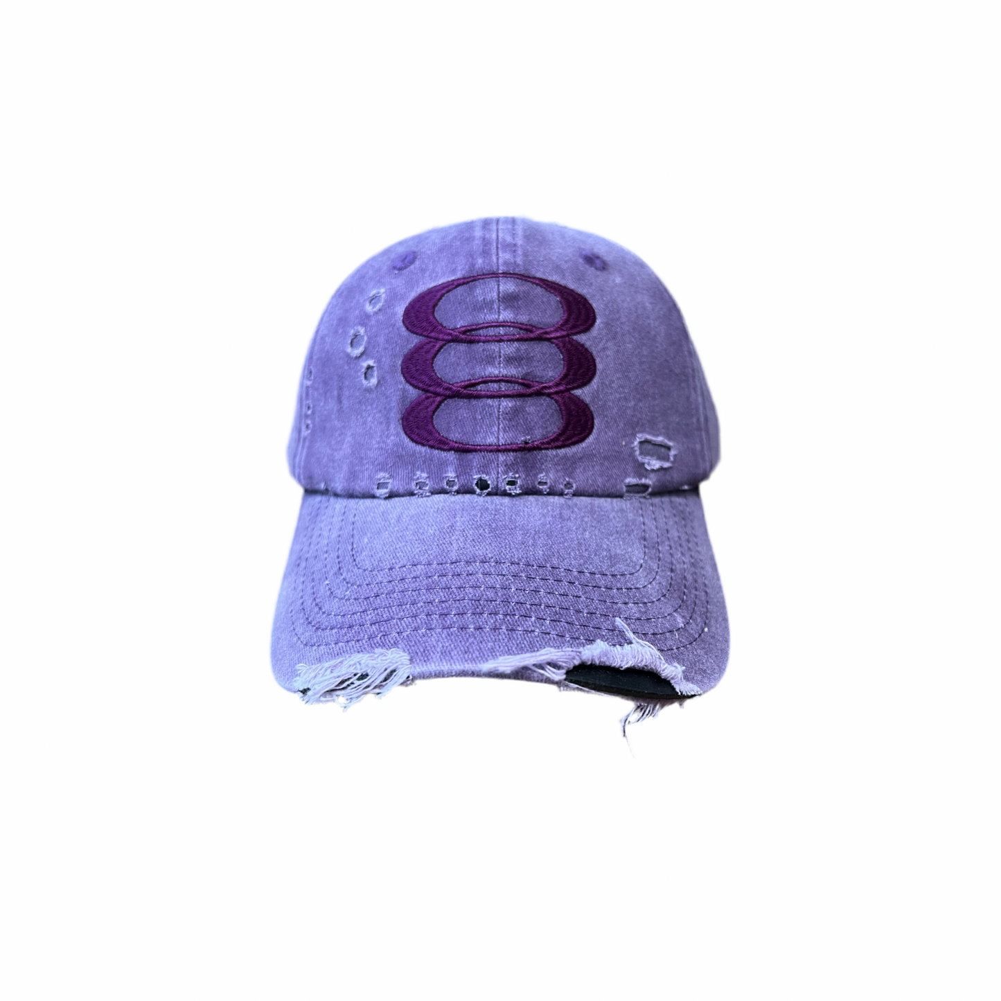 Purple Triple O Cap