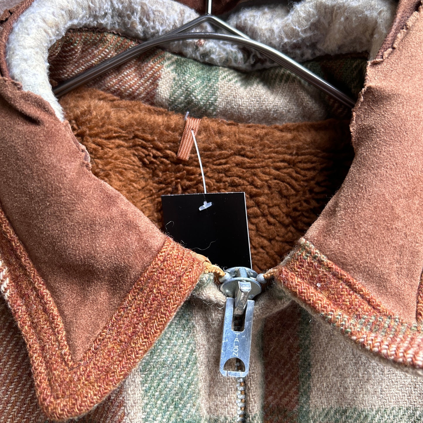 1960’s Lined Zip-Up Flannel