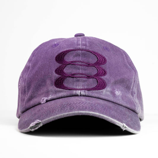Purple Triple O Cap