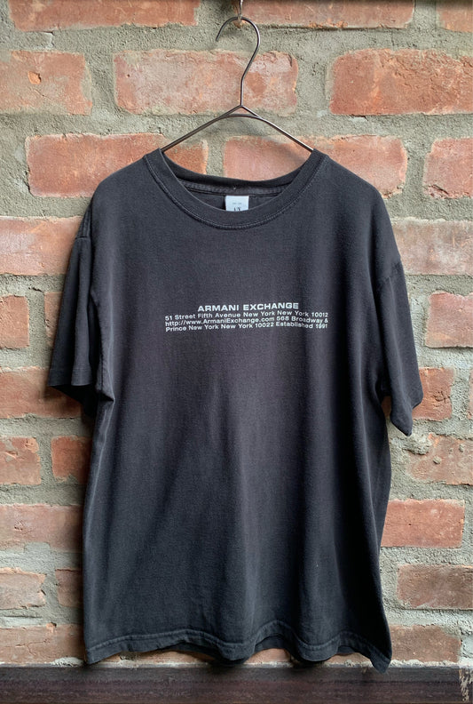 90's Armani Exchange Location T-Shirt