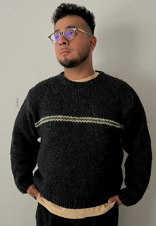 90’s Wool J crew striped sweater