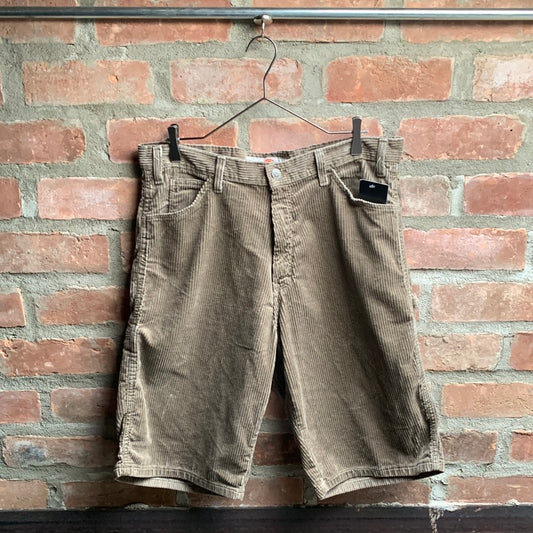 90s Light Brown Dickies Corduroy Shorts