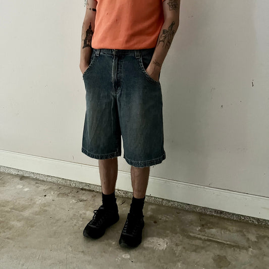 00’s Lucky 7 Jnco Jean Shorts