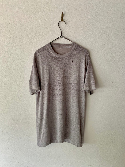 80's Brown/Grey Distressed Pocket T-Shirt