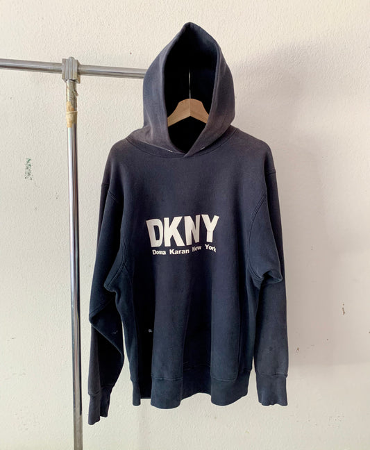 90's DKNY Logo Hoodie